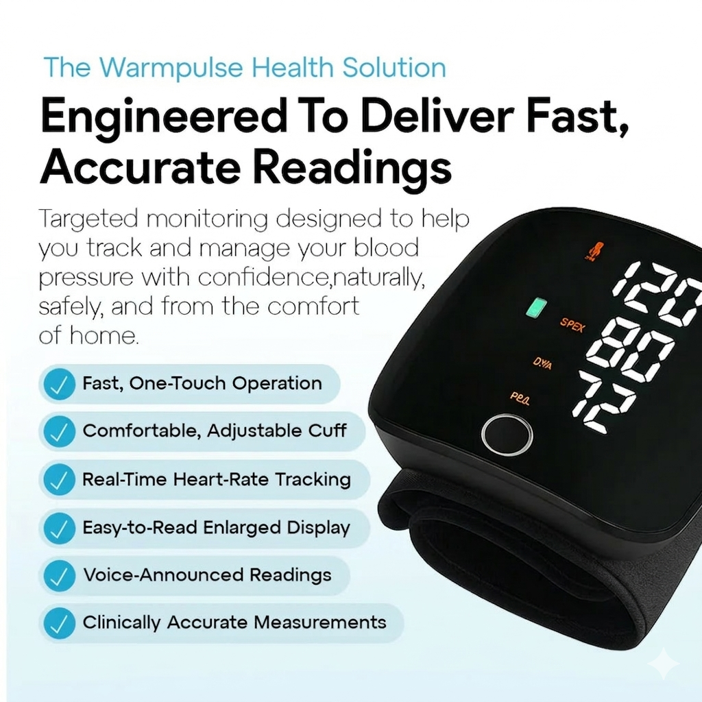 WarmPulse™ Clinical BP Monitor